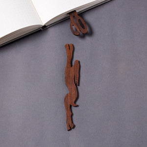Bijnor Hand Carved Sheesham Wood Bookmark