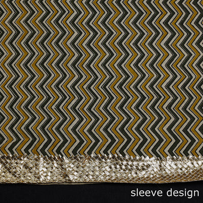 Brown - Bagru Dabu Block Printed Cotton Kurta Material - 2.5 M