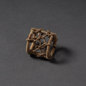 Brown - Handcrafted Organic Water Hyacinth Napkin Holder