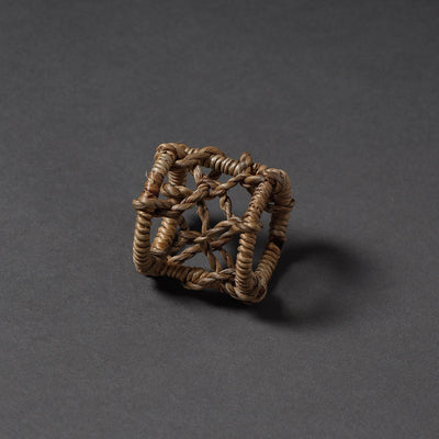 Brown - Handcrafted Organic Water Hyacinth Napkin Holder