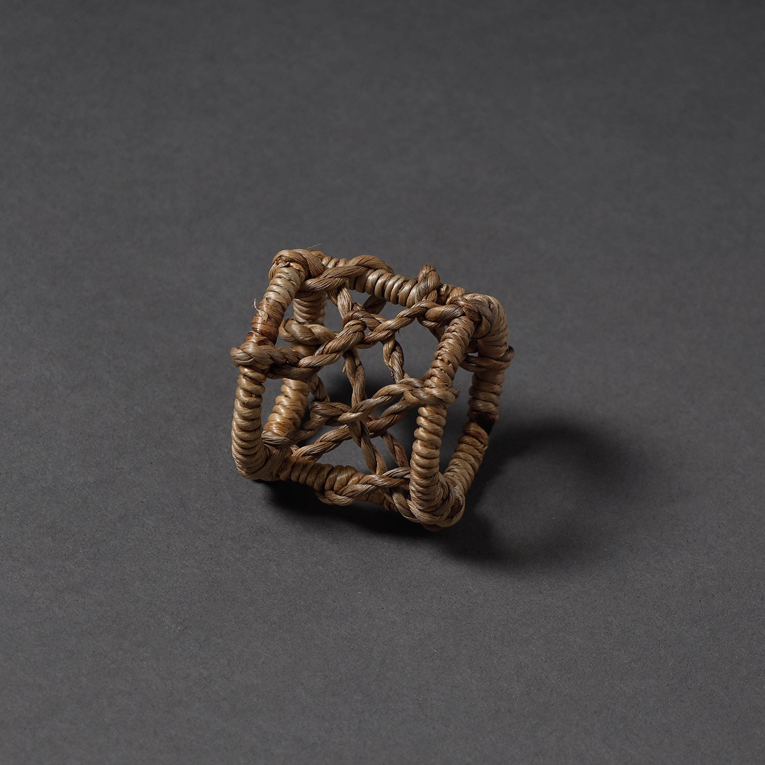 Brown - Handcrafted Organic Water Hyacinth Napkin Holder