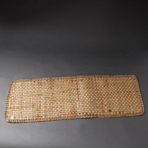 Beige - Handcrafted Organic Water Hyacinth Dining Table Runner (39 x 13 in)