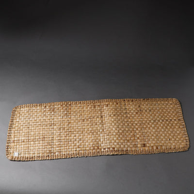 Beige - Handcrafted Organic Water Hyacinth Dining Table Runner (39 x 13 in)