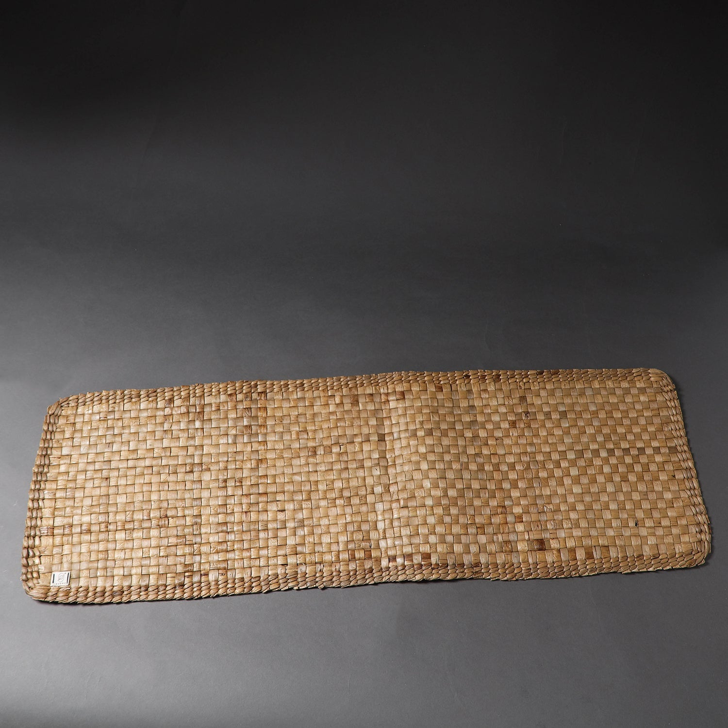 Beige - Handcrafted Organic Water Hyacinth Dining Table Runner (39 x 13 in)