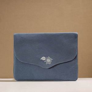 Aari Hand Embroidery Cotton Duck IPad Sleeve (10 x 13 in)