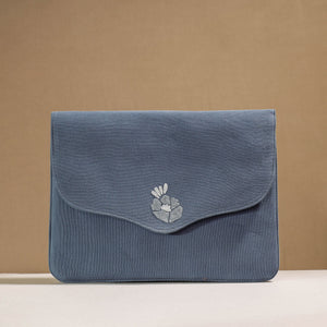 Aari Hand Embroidery Cotton Duck IPad Sleeve (10 x 13 in)