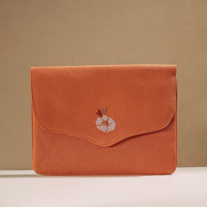 Aari Hand Embroidery Cotton Duck IPad Sleeve (10 x 13 in)