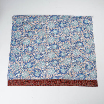 Beige - Rangoli Sanganeri Cotton Blouse Piece