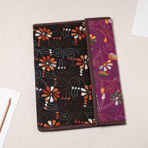 Bengal Kantha Work Handcrafted File Folder
