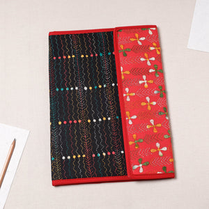 Bengal Kantha Work Handcrafted File Folder