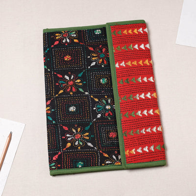 Bengal Kantha Work Handcrafted File Folder