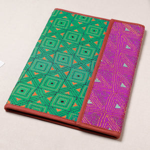 Bengal Kantha Work Handcrafted File Folder