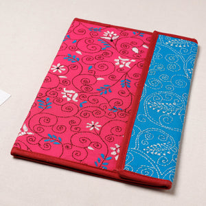 Bengal Kantha Work Handcrafted File Folder