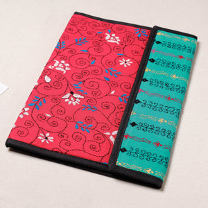 Bengal Kantha Work Handcrafted File Folder