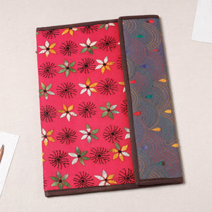 Bengal Kantha Work Handcrafted File Folder