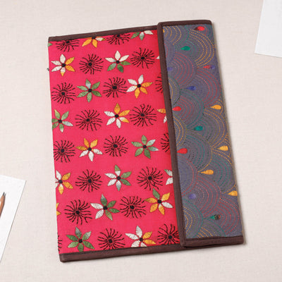 Bengal Kantha Work Handcrafted File Folder