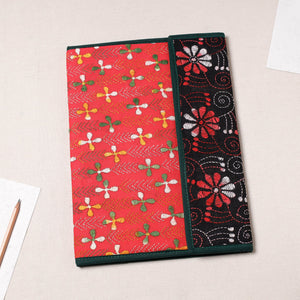 Bengal Kantha Work Handcrafted File Folder