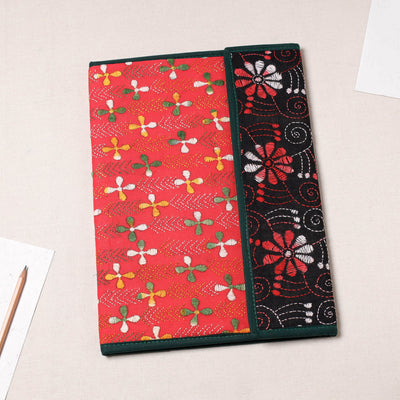 Bengal Kantha Work Handcrafted File Folder