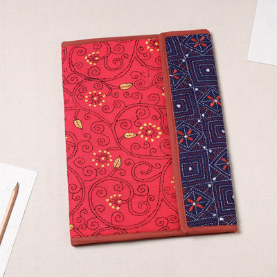 Bengal Kantha Work Handcrafted File Folder