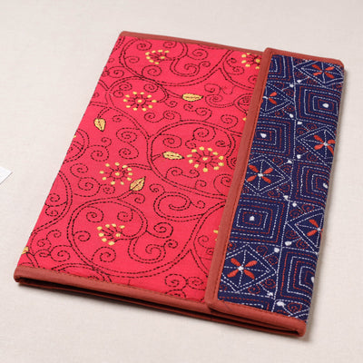 Bengal Kantha Work Handcrafted File Folder