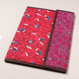 Bengal Kantha Work Handcrafted File Folder