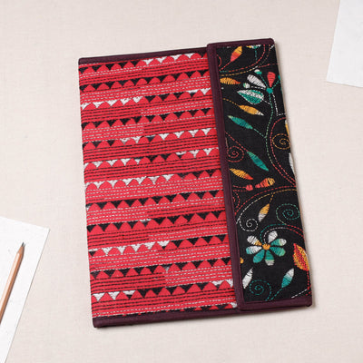 Bengal Kantha Work Handcrafted File Folder