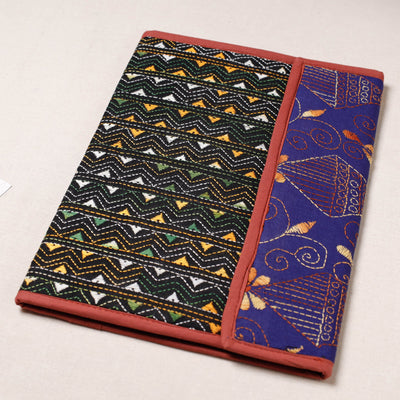 Bengal Kantha Work Handcrafted File Folder