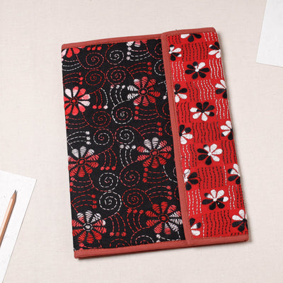 Bengal Kantha Work Handcrafted File Folder