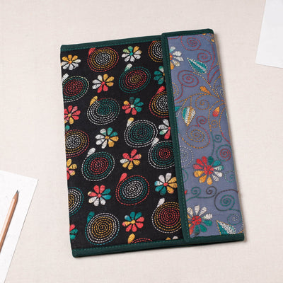 Bengal Kantha Work Handcrafted File Folder