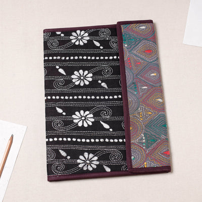 Bengal Kantha Work Handcrafted File Folder