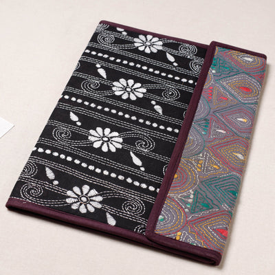 Bengal Kantha Work Handcrafted File Folder