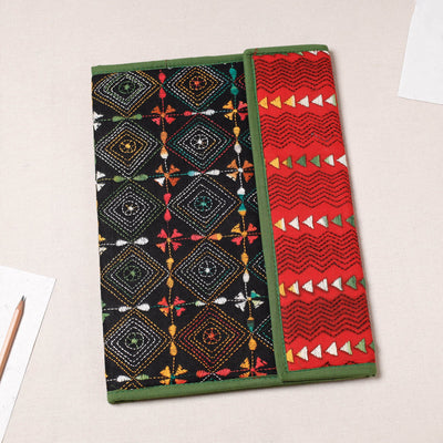 Bengal Kantha Work Handcrafted File Folder