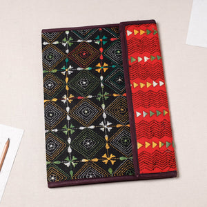 Bengal Kantha Work Handcrafted File Folder