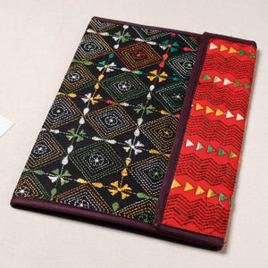 Bengal Kantha Work Handcrafted File Folder