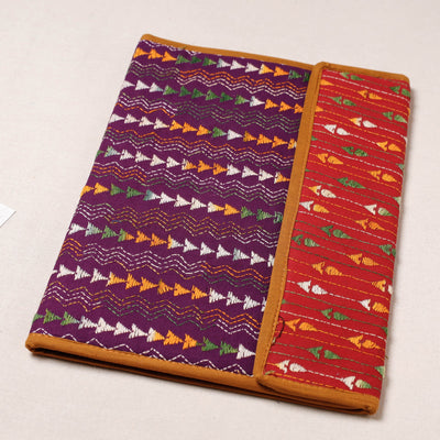 Bengal Kantha Work Handcrafted File Folder