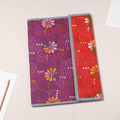 Bengal Kantha Work Handcrafted File Folder