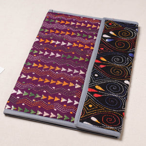 Bengal Kantha Work Handcrafted File Folder