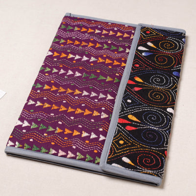 Bengal Kantha Work Handcrafted File Folder