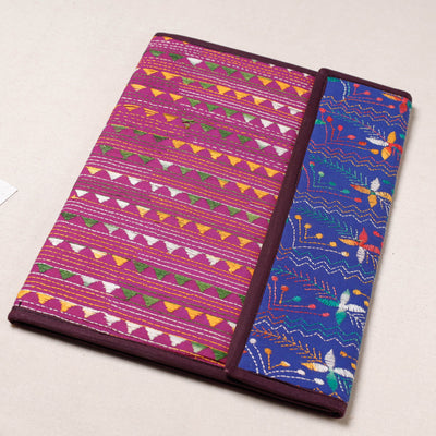 Bengal Kantha Work Handcrafted File Folder