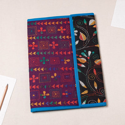 Bengal Kantha Work Handcrafted File Folder