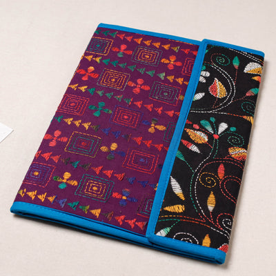 Bengal Kantha Work Handcrafted File Folder