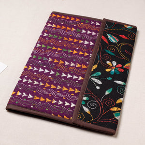 Bengal Kantha Work Handcrafted File Folder
