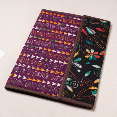 Bengal Kantha Work Handcrafted File Folder