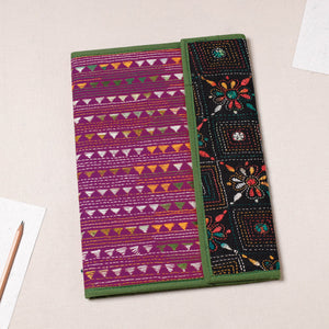 Bengal Kantha Work Handcrafted File Folder