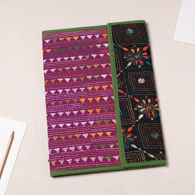 Bengal Kantha Work Handcrafted File Folder