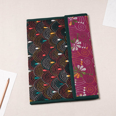 Bengal Kantha Work Handcrafted File Folder