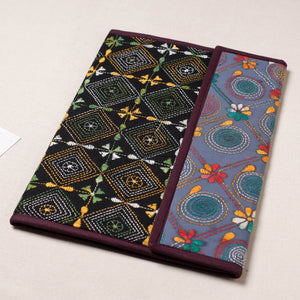 Bengal Kantha Work Handcrafted File Folder