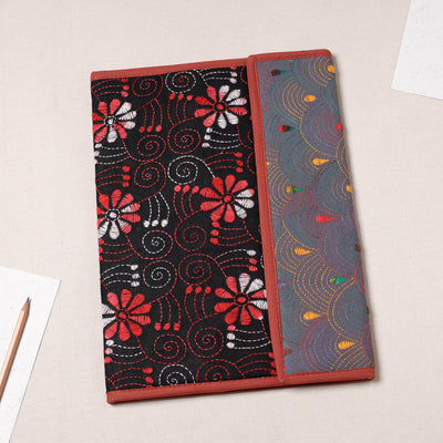 Bengal Kantha Work Handcrafted File Folder