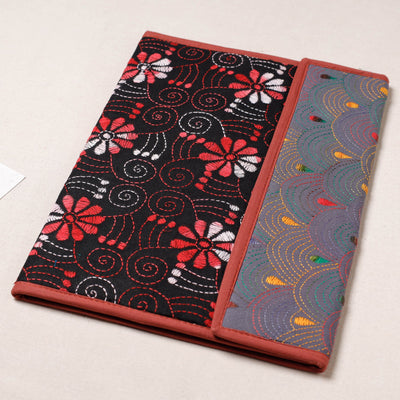 Bengal Kantha Work Handcrafted File Folder