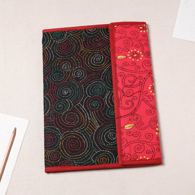 Bengal Kantha Work Handcrafted File Folder